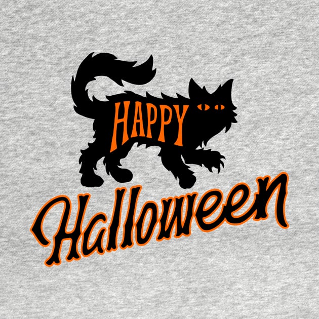 happy halloween cat by lonway